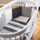 3teilige Bettgarnitur für Kinderbett Liddy