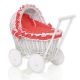 Niedlicher Puppenwagen Volants