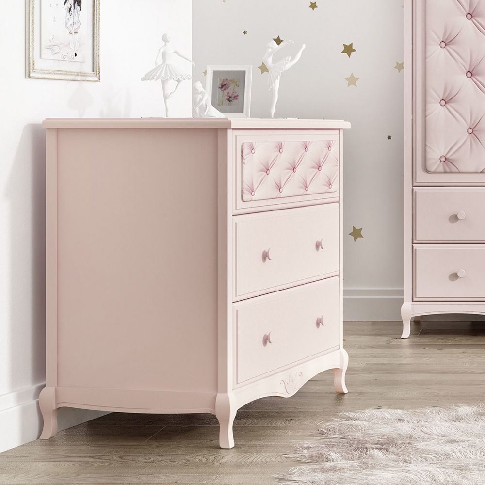 Hochwertige und besondere Babymöbel, Babybett und Wickelkommode mit