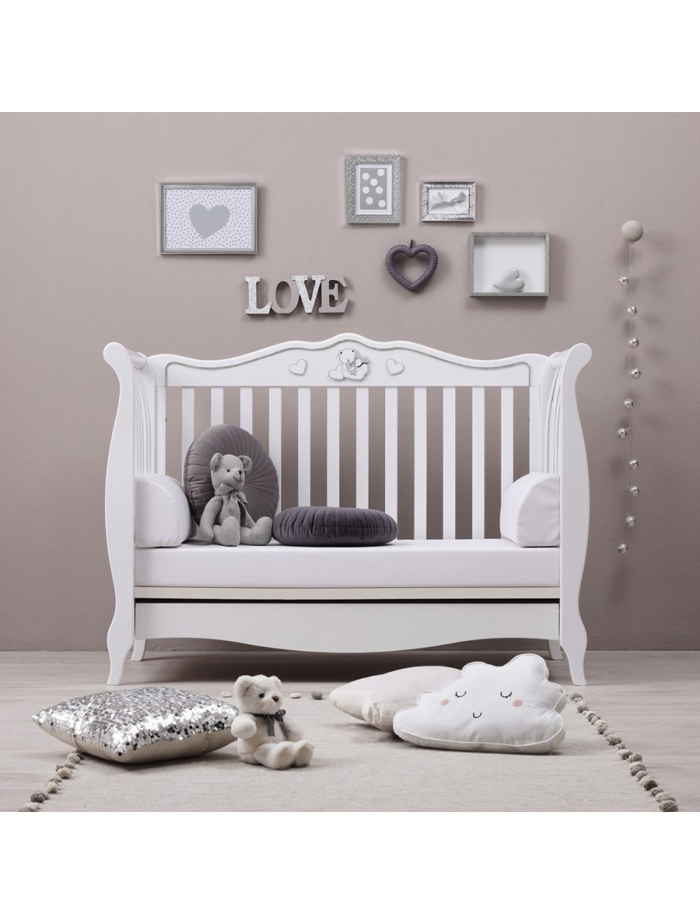 NEU Vintage Babybett Elegant Sofa